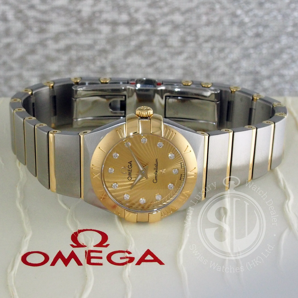 omega constellation quartz 24mm